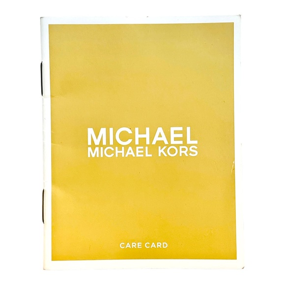 Michael Kors NWT Abbey Backpack:Large-Sized Discontinued| Care Card+Lg Mk Duster - Picture 2 of 5